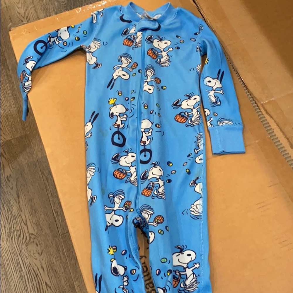 Hanna Anderson boys Snoopy pjs